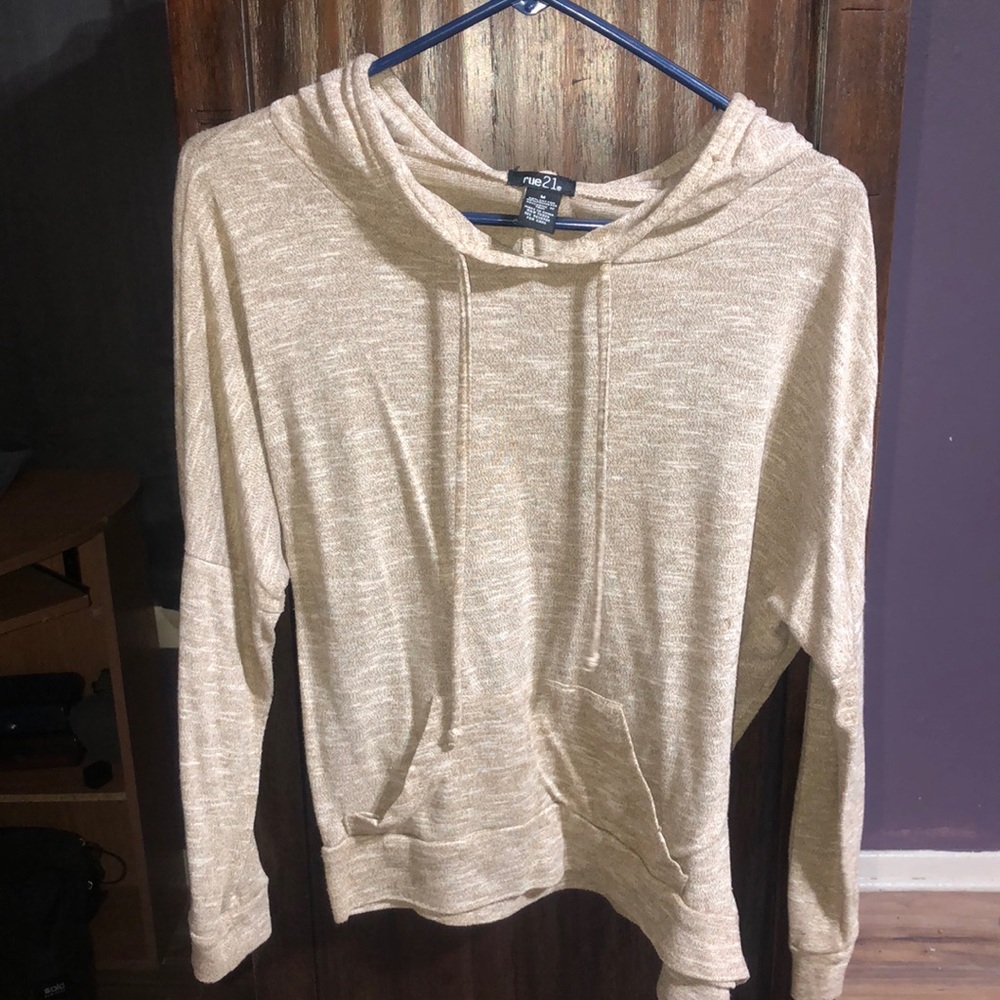 Womens hooded blouse